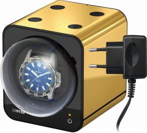 Beco Boxy Fancy Brick Watch Winder Gold Edition 309409