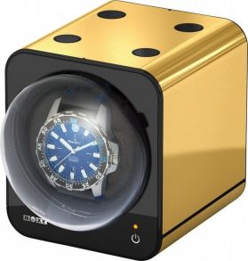 Beco Boxy Fancy Brick Watch Winder Gold Edition 309379