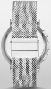 Silver mesh band for Skagen Connected Smartwatch Hagen SKT1100