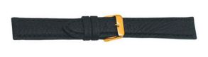 Falkenlund Deluxe Beco 16mm Watch Strap Camel Sport Black Gold Buckle 680116G