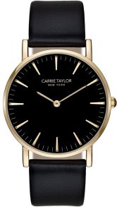 Carrie Taylor Lexington Gold/Black Black Leather CA3834-GOBLBL