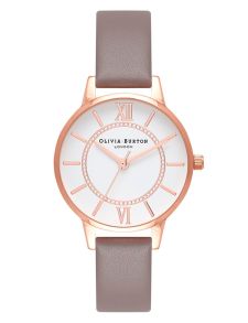 Olivia Burton Wonderland London Grey & Rose Gold OB16WD63