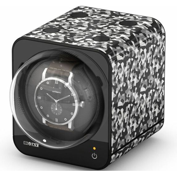 Beco Watch Winder Boxy Fancy Brick Camouflage 309388