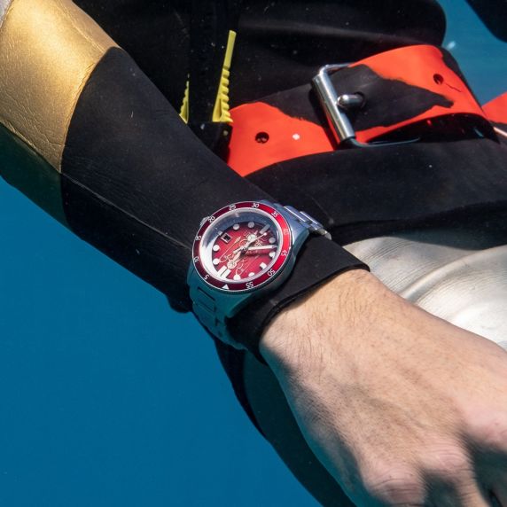 Spinnaker Cahill 300 Automatic Limited Edition Calamar Red MCS SP-5125-11